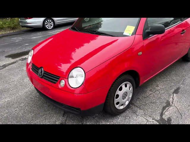 1998 VW Lupo 1.4 with only 58K km (36k mi! - direct German import. From Ross's private collection.