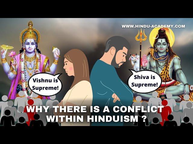 Why there is A Conflict  within Hinduism? Hindu Academy