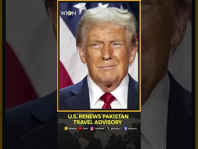 US Issues New Travel Advisory For Pakistan, Urges Citizens To Reconsider Travel | WION Shorts