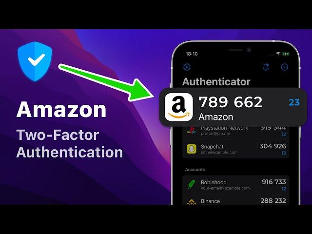 How to set up two-step verification for Amazon using Authenticator App