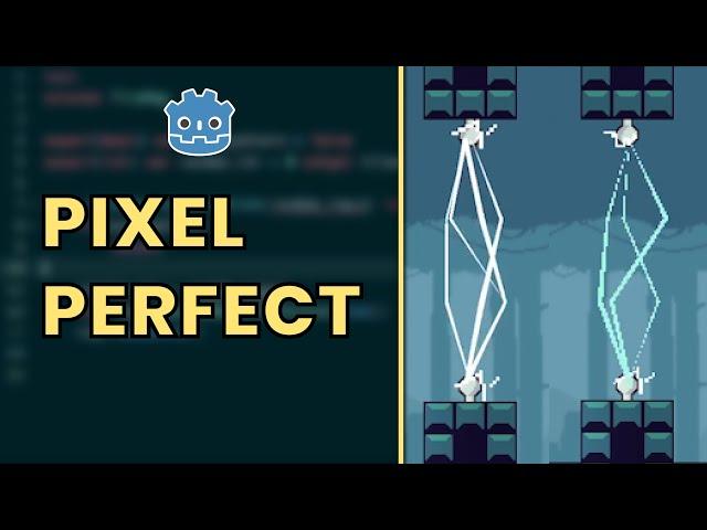 Combining HD & Pixel Perfect Art | Godot 4 Tutorial