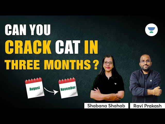  Can You Crack CAT in Just 3 Months? 99+ Percentiles Strategy by Ravi Prakash and Shabana 