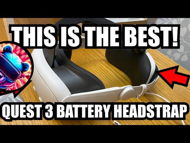 The Best Quest 3 Battery Headstrap I've Ever Used!