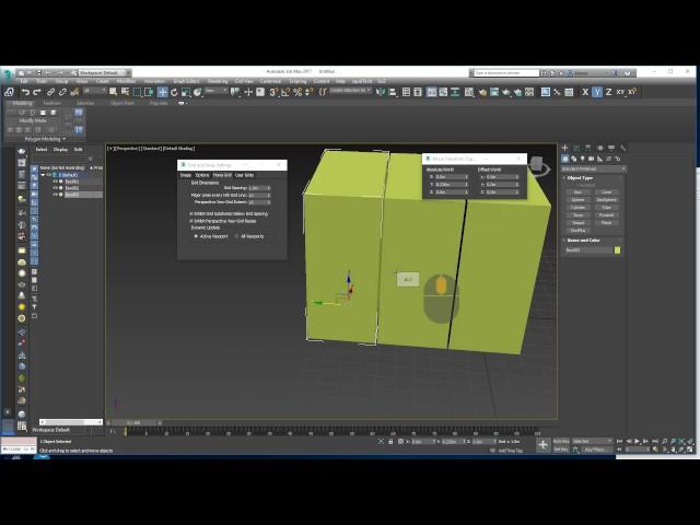 Intro to 3dsMax 08: Setup scale units and grid