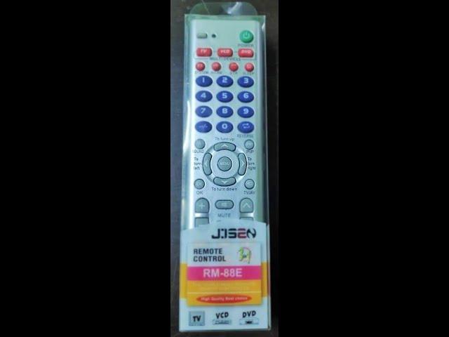 CARA SETTING REMOTE TV UNIVERSAL