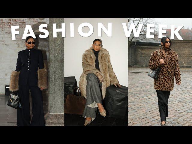 COPENHAGEN FASHION WEEK VLOG 2024 | MATCHES luxury haul + Fall/winter shows and trends