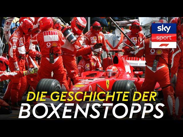 Anschieben & Tanken!  Die Entwicklung der Boxenstopps in der Formel 1