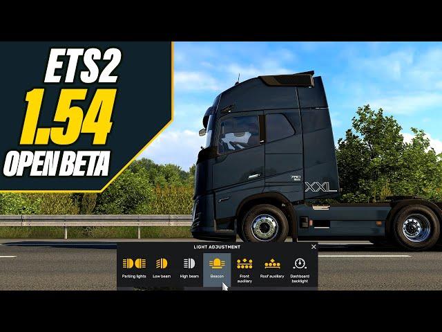 Euro Truck Simulator 2 - 1.54 Update Open Beta