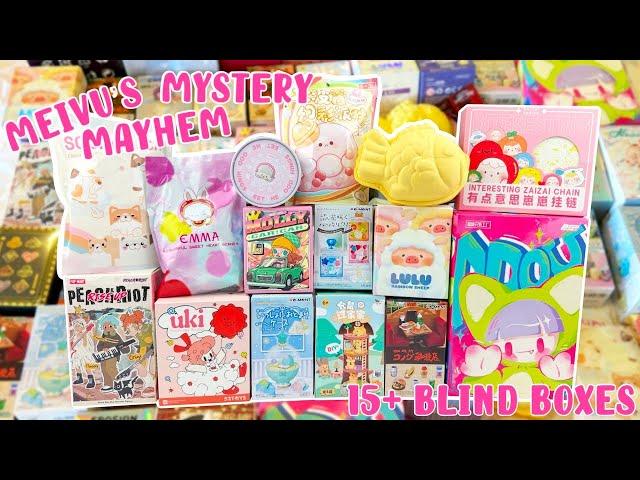 Let's Open 15+ Blind Boxes from KikaGoods! POP MART, BUBBLE EGGS, RE-MENT, MINI PANDA TAIYAKI | MMM