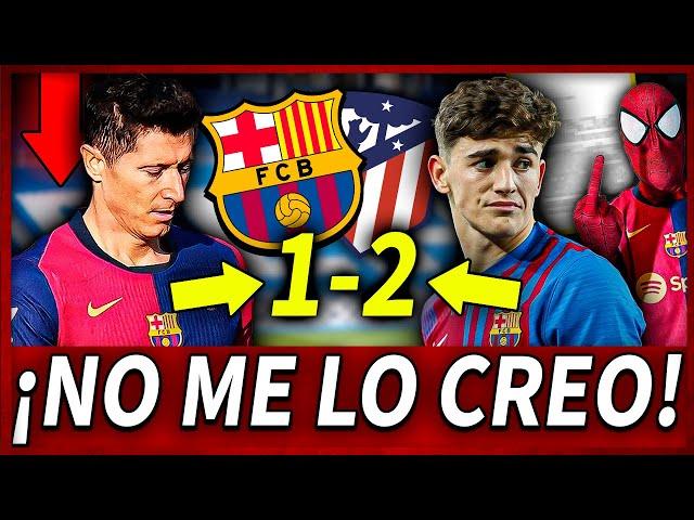 ¡IMPACTANTE ACUSACIÓN contra el BARÇA TRAS la DERROTA 1-2 contra el ATLÉTICO de MADRID!