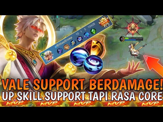 VALE SKILL SUPPORT BUILD DAMAGE! MAGE SUPPORT RASA CORE! BUILD VALE TERSAKIT 2022