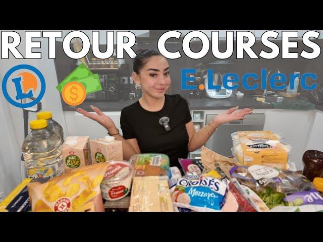 RETOUR DE COURSES | LECLERC 