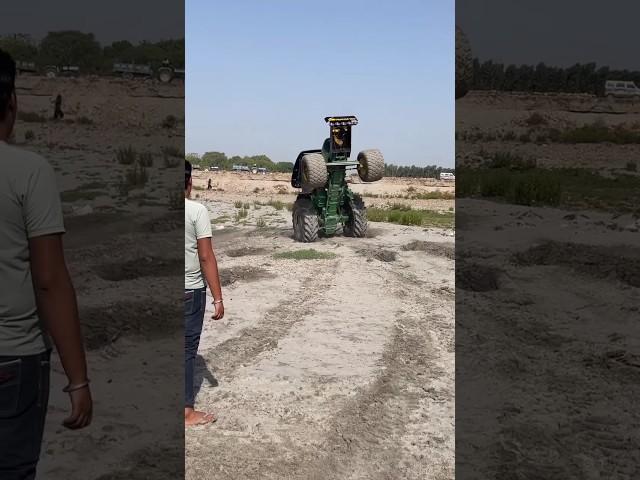 Johndeere 5050D Full Modified [Nishu Deshwal] #tractor #automobile #modified #johndere #stunt