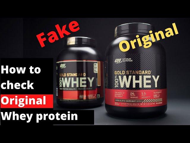 How to check Original ON Gold Standard Whey protein | Authenticity check List |  In Hindi