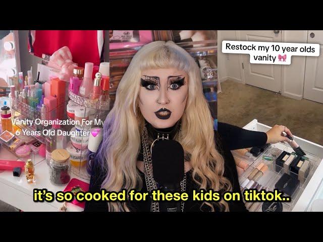 ‘Restocking My Kid’s Vanity’ on TikTok is Pure INSANITY