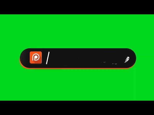 Patreon Lower Third Green Screen