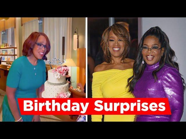 Oprah Winfrey Surprises Best Friend Gayle King With Epic Birthday Party