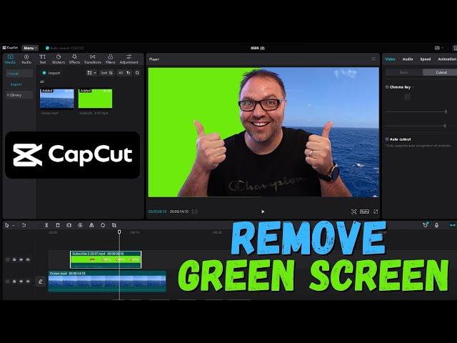 How to Remove Green Screen on Capcut PC