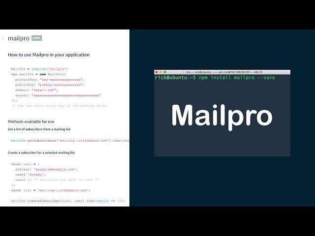 Mailpro Module – Sending email without the headache