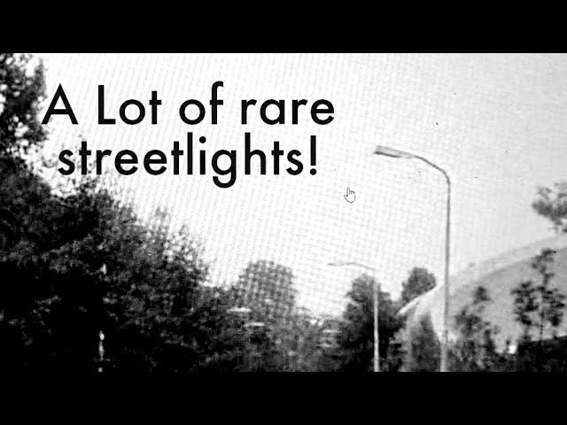 Old Streetlights On Old Google Streetview Footage Pt1