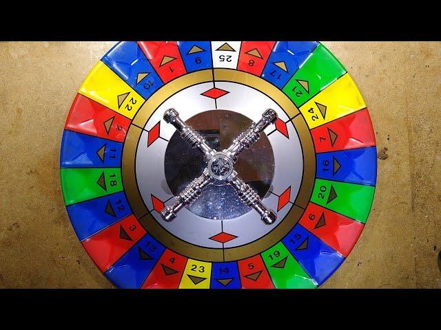 Exploring an arcade roulette wheel mechanism