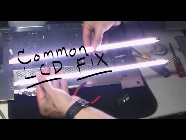 HOW TO FIX HP LCD, monitor turns off after 3 seconds (common repair)