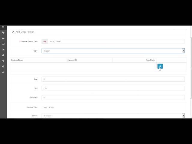 TMD  OpenCart Mega Footer module