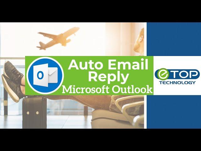 Microsoft Outlook 2016  How to set up an Out Of Office/Vacation Auto Email Reply Tutorial 