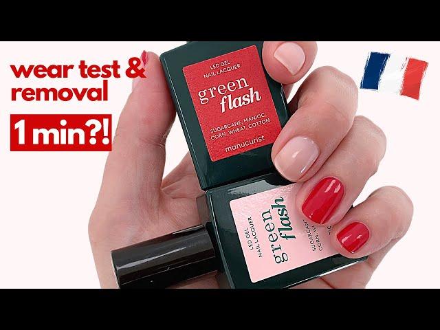 Does Manucurist Green Flash Gel Polish Remove in 1 minute?! [10 day follow up]