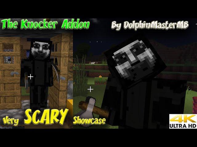 The Knocker Addon by DolphinMasterMB Best Scary Addons Fearcraft Dwellers Minecraft Bedrock PE