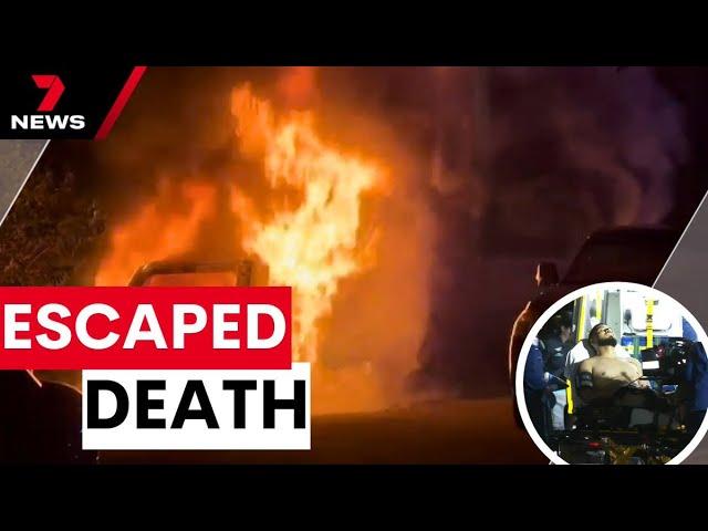 Victim escapes death in gangland shooting | 7NEWS