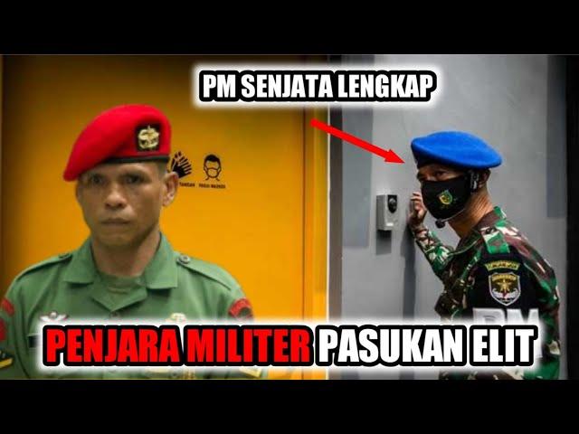 BRUTAL!!! PENJARA MILITER TERKETAT DI INDONESIA!! HANYA DI ISI PASUKAN ELIT!