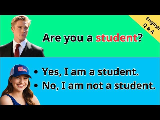 Easy English Conversation | Simple Questions and Answers for Beginners