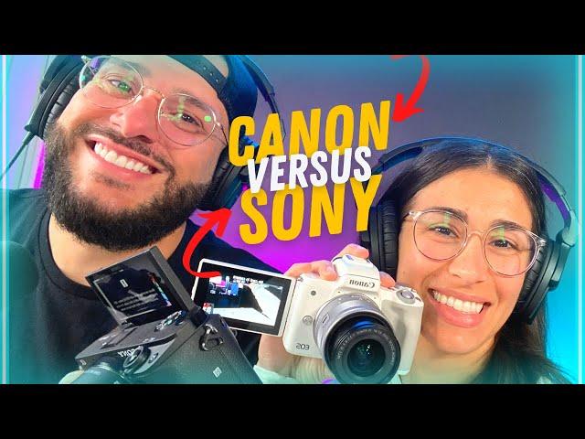 Sony vs Canon -Our first Youtube Camera