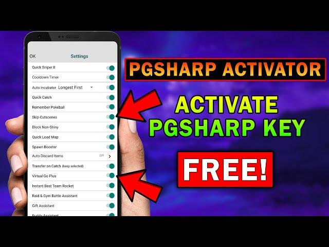 PGSharp New Trick To Get All Premium Features Without Standard Key | PGSharp Free Activation Key