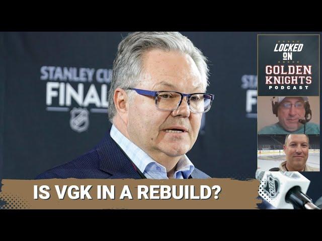 Is VGK in a rebuild? / VGK's poor ranking in offseason improvement / No more CapFriendly