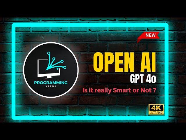 OpenAI new launch GPT-4o | Free ChatGPT | @ProgrammingArena