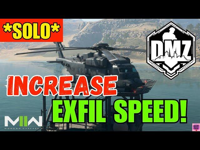 *NEW* DMZ SOLO - INCREASE EXFIL SPEED EASILY! (SOLO TIPS AND GLITCHES TO EXFIL WITH 100K) MW2/DMZ