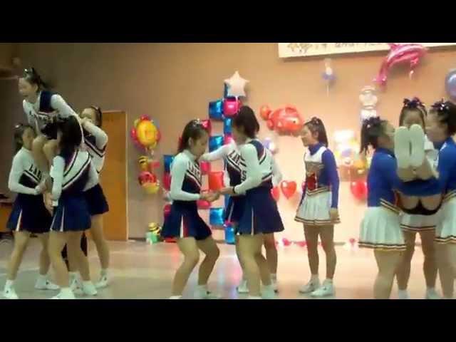 Japanese junior high school girl cheer dance #16, 初中女生熱舞, 市民文化祭チアダンス#2