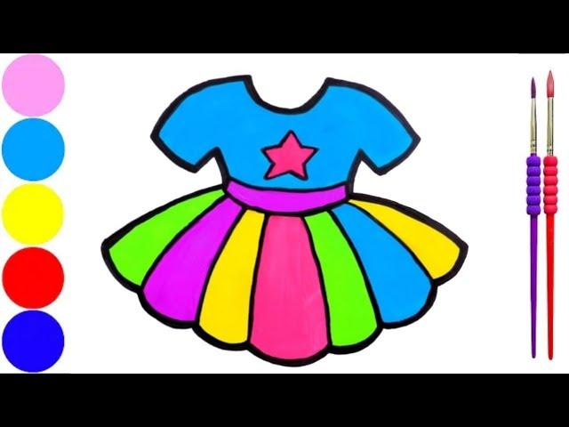 Glitter wowen' s Dress colouring and drawing for Arya. || Arya Drawing Art  ||