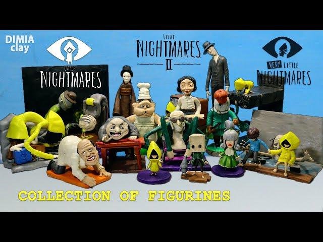 COLLECTION OF FIGURINES from Little Nightmares, Little Nightmares 2 and Very Little Nightmares