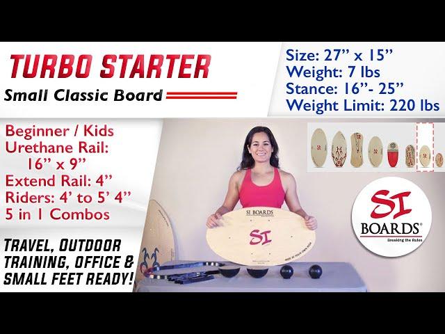 Best Small Balance Board for Kids, Travel and Office | Si Boards Turbo Starter 5 in 1