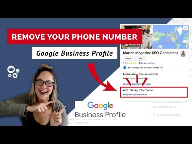 How to Remove Phone Number From Google Business Profile | Google My Business Tips