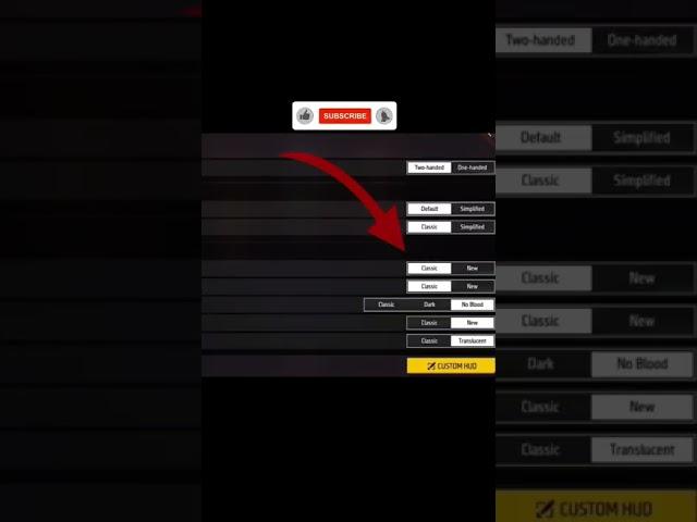 how to change Aim in free fire new update? #shorts