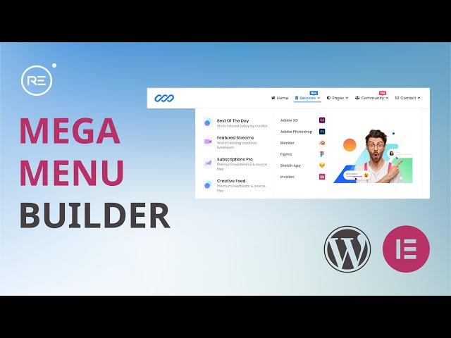 How to create mega menu with elementor for FREE - Elementor Mega Menu with Royal Elementor Addons