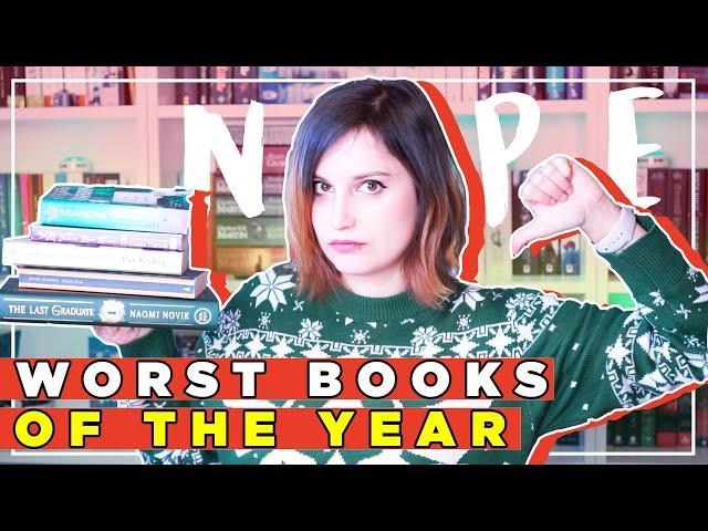 Worst Books I Read In 2021 (i only have myself to blame)