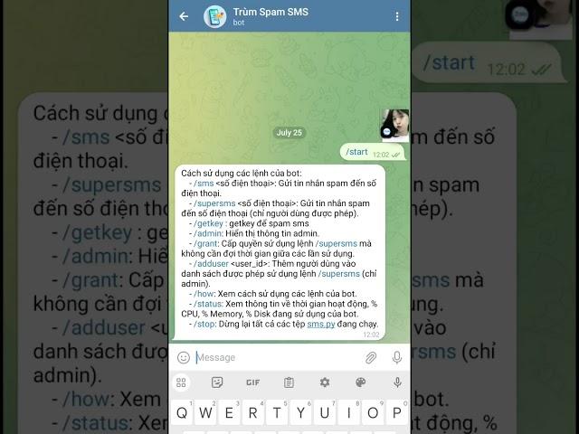 Share Source Bot Telegram Spam SMS + Call Free | ThanhBinh_Dev