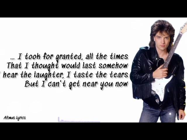 Richard Marx -  Right Here Waiting ( Lyrics)