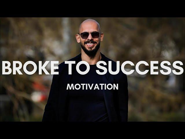 Andrew Tate: The Mindset Behind the Journey from Broke to Success | Motivational Video