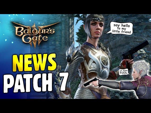 Baldur's Gate 3 Big NEWS: Patch 7 Community Update, Official Mod Support FAQ